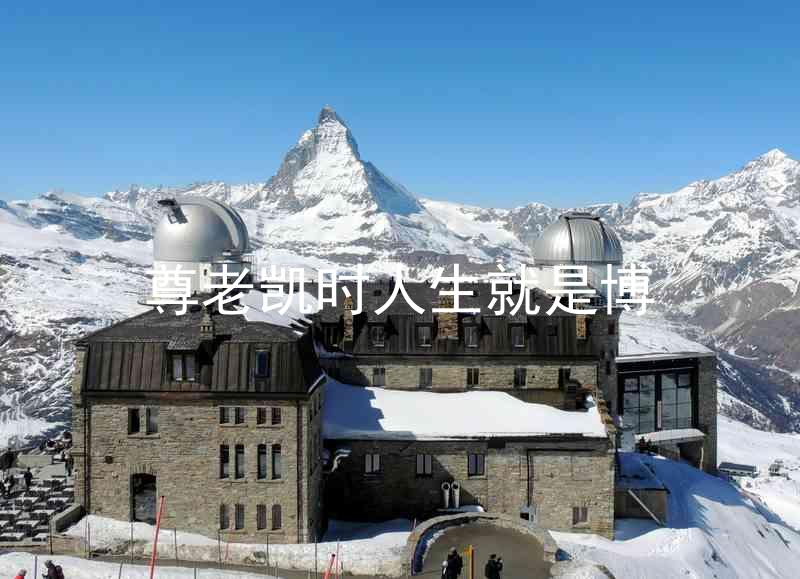 尊老凯时人生就是博